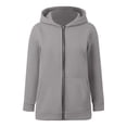 thumbnail image 4 of Hoodie With Backpack Zipper Hoodie Sweaters For Boys/Girls Lightweight Travel Hoodies With Pockets, 4 of 6
