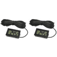 thumbnail image 1 of Sensor de temperatura digital para refrigerador de pecera (negro con cable de 1M), 1 of 6