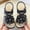 Black 1, variant on LJEFF Toddler Girls Flower Sandals, Non-Slip Cute Breathable Lightweight Comfy Open-Toe Summer Shoes for Girls Beige Size 12.5