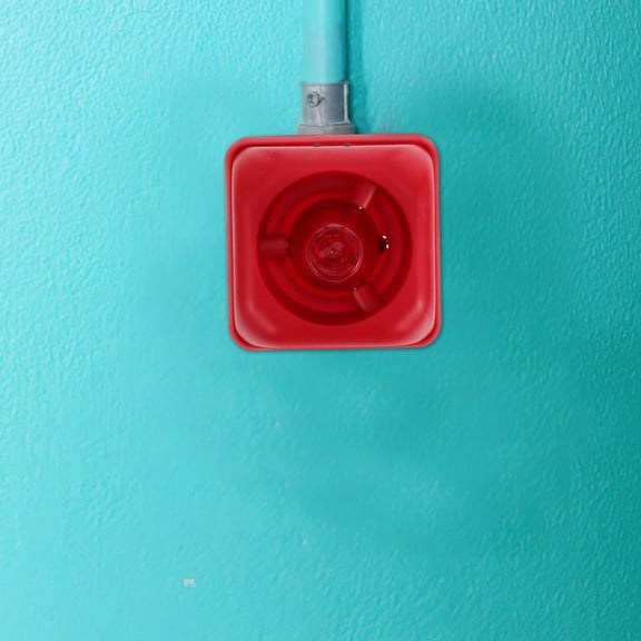 LOLIPPYY Compact Sound and Light Emergency Alarm with Flashing Siren for Industrial Settings