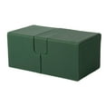 thumbnail image 2 of figatia lovoski 2 Trading Card Deck Box Storage Standard Display Holder Holder Organizer Green Khaki, 2 of 9
