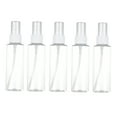 thumbnail image 4 of Masteelf 5pcs Empty Spray Bottles Clear Plastic Bottle Portable Refillable Cleaning Fluid Containers, 4 of 8
