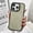 Green, variant on ELEHOLD Case for iPhone 16 Pro,Slim Fit Shockproof PU Leather Magnetic Case with Camera Kickstand,White