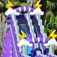 thumbnail image 6 of JumpOrange 19’ Thunder Commercial Grade Water Slide with Splash Pool for Kids and Adults (with Blower), Outdoor Indoor, Wet Dry Use, Tall Inflatable, 6 of 7