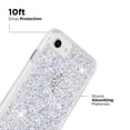 thumbnail image 4 of Funda Case-Mate para iPhone SE Twinkle Stardust con protección contra caídas de 3 m, 4 of 7