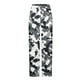 thumbnail image 4 of Pantalones de pijama largos de poliéster para hombre, informales, con estampado a cuadros, holgados y deportivos., 4 of 4