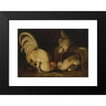 thumbnail image 2 of John James Audubon 14x11 Black Modern Framed Museum Art Print Titled - Farmyard Fowls (C. 1827), 2 of 5