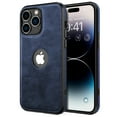 thumbnail image 2 of Elegant Choise Case for iPhone 14 Pro Max/14 Pro/14 Plus/14 PU Leather Protective Phone Cover, Blue, 2 of 13