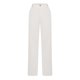 thumbnail image 5 of Pantalones casuales de mujer con pernera recta - Cintura elástica con bolsillos con botones - Poliéster y spandex - Versátiles para el trabajo y el ocio - Tallas S-XXL, 5 of 6