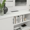 thumbnail image 2 of Sol Series Storage Cabinet Credenza 2 Shelves With Doors 24"x70", 2 of 6