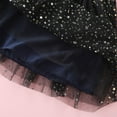 thumbnail image 3 of Odeerbi 3-8 Years Toddler Girls Sequin Tulle Dresses Long Sleeve Embroidered Mesh Splicing Lace Dress Cute Star Ruffle Sleeve Cotton Dress Toddler Girls Clothes, 3 of 8