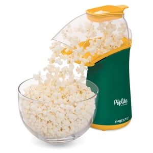 Presto Pop Lite Hot Air Corn Popper, Green and Yellow