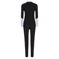 thumbnail image 6 of YUUMIN Women's Upf 50+ Thermal Wetsuits Full Body Cover Swimsuits Sun Block Jumpsuits Purple L, 6 of 7