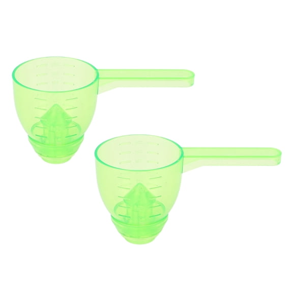 BIMZUC Leak‑Proof ABS Measuring Spoon – Durable, Spill‑Free, Multi‑Use Kitchen Scoop with Funnel & Level Marks