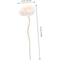 thumbnail image 2 of Angoily Rattan Reed Diffuser Sticks: 10pcs Artificial Flower Essential Oil Aroma Diffuser Sticks Replacements for Office Home Spa Yoga Room Decor, 2 of 8
