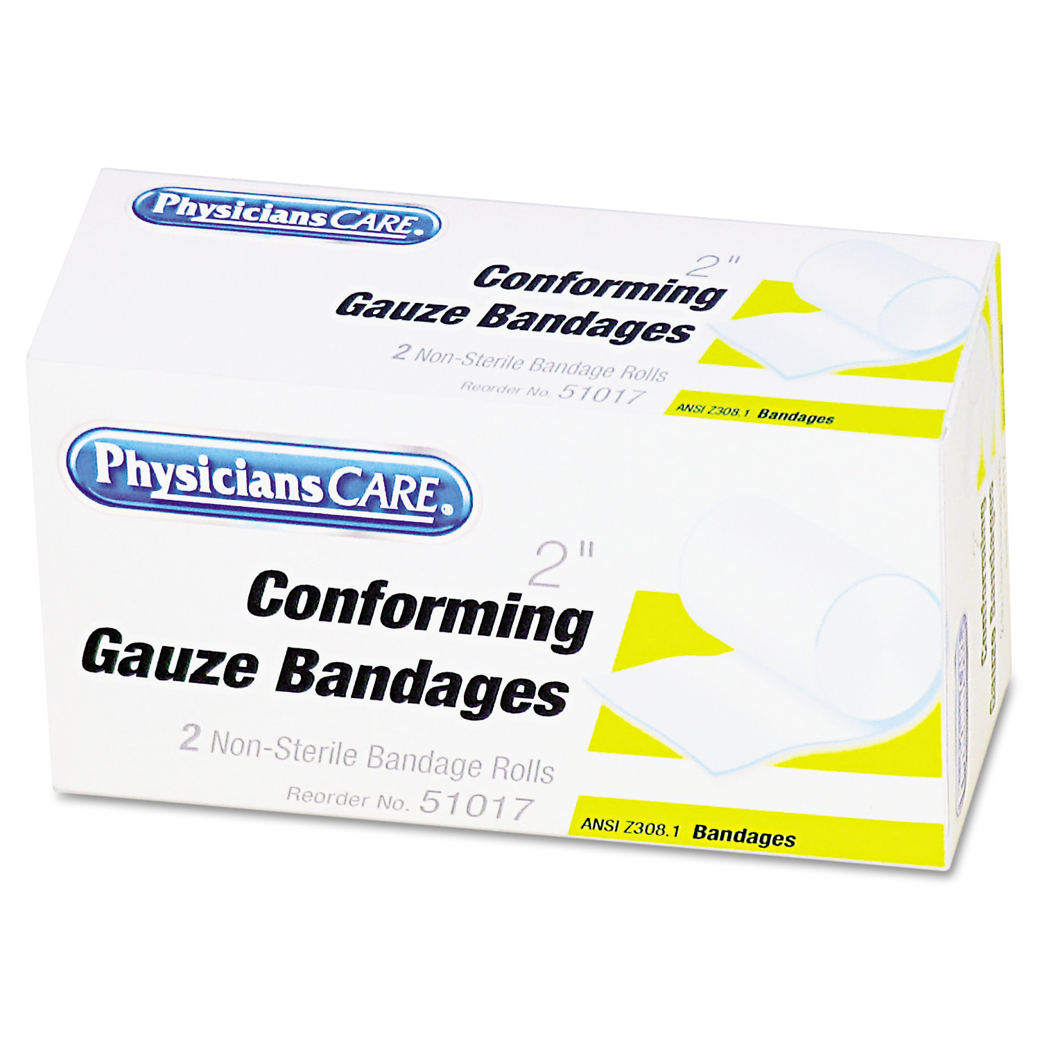 PhysiciansCare by First Aid Only First Aid Conforming Gauze Bandage, 2