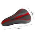 thumbnail image 6 of NIBOLOG Bike Seat Cover Full-wrap Design Extra-Soft Waterproof Anti-scratch Universal Bike Seat Cushion Padded Bicycle Seat Cover, 6 of 8