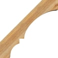 thumbnail image 3 of Ekena Millwork 6"W x 24"D x 24"H Balboa Rough Sawn Knee Brace, Western Red Cedar, 3 of 13