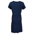 thumbnail image 2 of Nicole Miller Dress Sz M Ladies' Tiered Dress Short-Sleeve Blue, 2 of 4