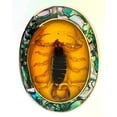 thumbnail image 3 of Scorpion Real Yellow Insect Belt Buckle Western Cowboy Rodeo Style Fashion Costume New Big Men Women, 3 of 6