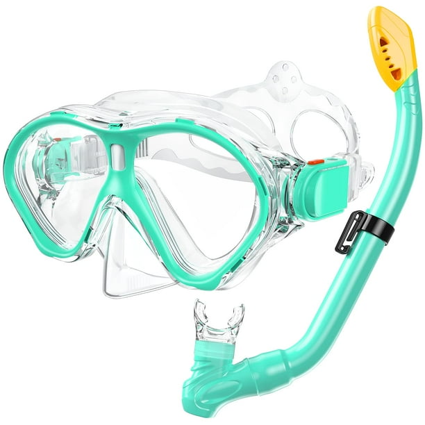 Set de Snorkel Gintenco para Niños - Máscara de Buceo y Gafas de Natación