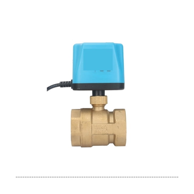 Valve à Bille 3/4 Pouces 1 Pouces Normalement Fermée/ouverte Valve à Bille Motorisée 2 Fils Laiton Électrique Remplacer Électrovalve, Pratique à Utiliser