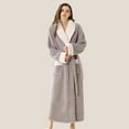 thumbnail image 2 of Fleece Nightgown for Women Long Sleeve Soft Robes for Women Warm Robe Womens Robes Long Warm Nightgowns for Women, 2 of 4