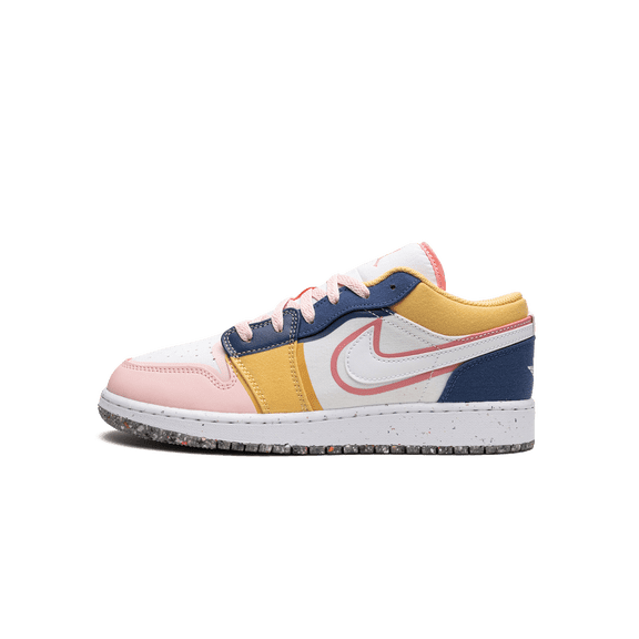 JORDAN GRADE SCHOOL Air Jordan 1 Low SE GS "Multicolor Canvas" DV1323 100 DV1323 100 from Stadium Goods