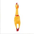 thumbnail image 1 of 2 piezas de pollo de goma gritando pollo apretando novedad ruido chirriante chillando chirriando pollo ruidoso novedoso dispositivo para perros mascotas, XianweiShao 8390615117319, 1 of 4