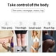 thumbnail image 4 of Bodybuilding Yoga Pilates Stick con correa para el pie - Core Strength Fitness Gym Resistance Band Bar Kit - Ideal para entrenamiento de cuerpo completo en casa, gimnasio, levantamiento de pesas oso de fresa Hogar, 4 of 5