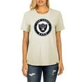 thumbnail image 5 of Women's New Era  Cream Las Vegas Raiders 2023 NFL Draft T-Shirt, 5 of 5