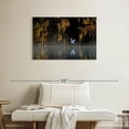 thumbnail image 2 of Elephant Stock Egret I Wall Art - Horizontal Canvas Wall Art - Living Room Wall Decor - Nature Canvas - Black And Beige Decor By Hua Zhu - 36" x 24", 2 of 8