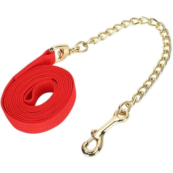 Livestock and horse reins, adjustable sheep halter and lead rope, calf halter with hook, suitable for livestock and sheep show supplies.