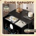 thumbnail image 2 of Mystery Dresser for Bedroom with 4 Storage Drawers Moth Radiant Wings under Full Moon Silver Crescent Dressers Chest of Drawers Steel Framed Fabric Closet Organizers for Boys Bedroom, 2 of 8