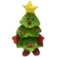 thumbnail image 2 of Christmas Plush Toy, Singing Dancing Christmas Tree, Animated Plush Toy, Holiday Party Decoration, Festive Children's Gift, Xmas Musical Toy, Soft Stuffed Animal, Christmas Entertainment Toy, 2 of 9