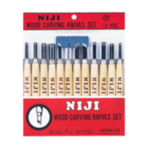 Yasutomo Woodcarving Set, 12-Pieces