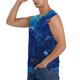 thumbnail image 3 of Fotbe Deep Sea Glowing Fishes Men's Camiseta sin Mangas Estampada para Hombres, Playera Casual para Gimnasio, Entrenamiento, Playa-3X-Large, 3 of 7