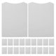 thumbnail image 1 of Paperboard Liner For Shirt White Cardboard Shirt Inserts Packaging Organising Clothes Eco Conscious Consumers 100Pcs, 1 of 5