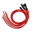 thumbnail image 4 of Car Ignition Wire, 8mm Wear Resistant Red Spark Plug Ignition Wire Set  For 4 Cylinder Classic Cars, 4 of 8