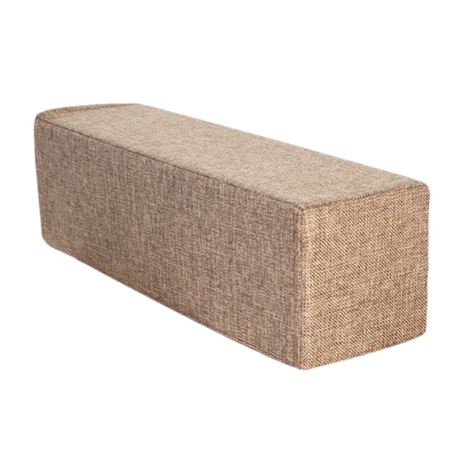 Decorative Bed Armchair Home Bedroom Sofa Couch Arm Rest Pillow Removable and Washable Cover for Adults Living Room Sofa