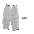thumbnail image 2 of Yesbay Level 5 Anti-cut Anti-Puncture Sleeve Straight Style Arm Protection Cover for Camping,40cm, 2 of 8