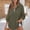 Army Green, variant on Hueoook Womens Hoodies Pullover Trendy Crew Neck Long Sleeve Knit Tops Fall Winter V Neck Casual Trendy Shirts Army Green S