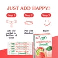 thumbnail image 4 of (2 pack) True Lime Watermelon Limeade Drink Mix Powder, No Artificial Sweeteners, 1.06 oz.Packet, 10 Count Box, 4 of 12
