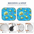 thumbnail image 6 of Naloa Cute Car Cartoon 2 Piece Foldable Car Sun Shades, Car Windshield Sunshade, Front Window Sunshade for Car, Truck, SUV - Small, 6 of 7
