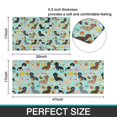 thumbnail image 7 of Dachshund Dog and Pizza Kitchen Rugs Sets Of 2,Anti Fatigue Kitchen Mat Rugs Non Slip Washable,Decorative Kitchen Floor Mats for Kitchen,Sink,Laundry,17"x30"+17"x47", 7 of 7