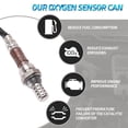 thumbnail image 5 of Bodeman Upstream Oxygen O2 Sensor for 2003-2004 Subaru Impreza Forester Legacy H4 2.5L 25054011, 5 of 7