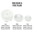 thumbnail image 2 of Plastic Gear for Gearbox 550 and 390 Children's Electric Car Kid Ride on Toy Car EE-SX672A, 2 of 8