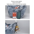 thumbnail image 3 of Bolsa de transporte para hombro para mascotas correa gruesa para el hombro transpirable suave segura elegante transportador de viaje para mascotas azul para exteriores para ANGGREK Otros, 3 of 8