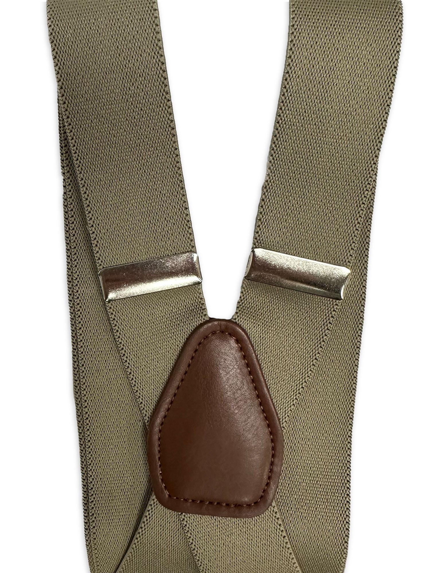 George Men's 1.25in Cross Back Black Suspender - Walmart.com