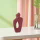 thumbnail image 5 of Estatua de cerámica para parejas amantes, escultura, decoración sencilla, elegante adorno en miniatura. 7cmx14cm, 5 of 8